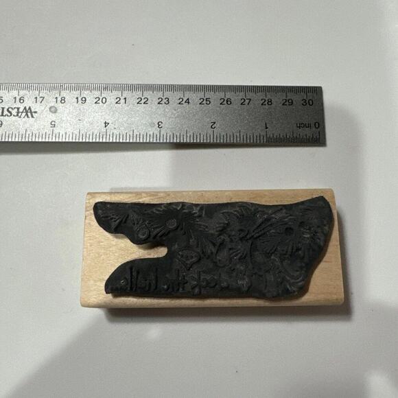 Stampendous Fluffles The Cat FLUFFLES GARLAND RARE RETIRED - Picture 2 of 2